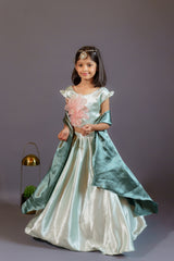 Pista Gul Lehenga Pista Gul Lehenga